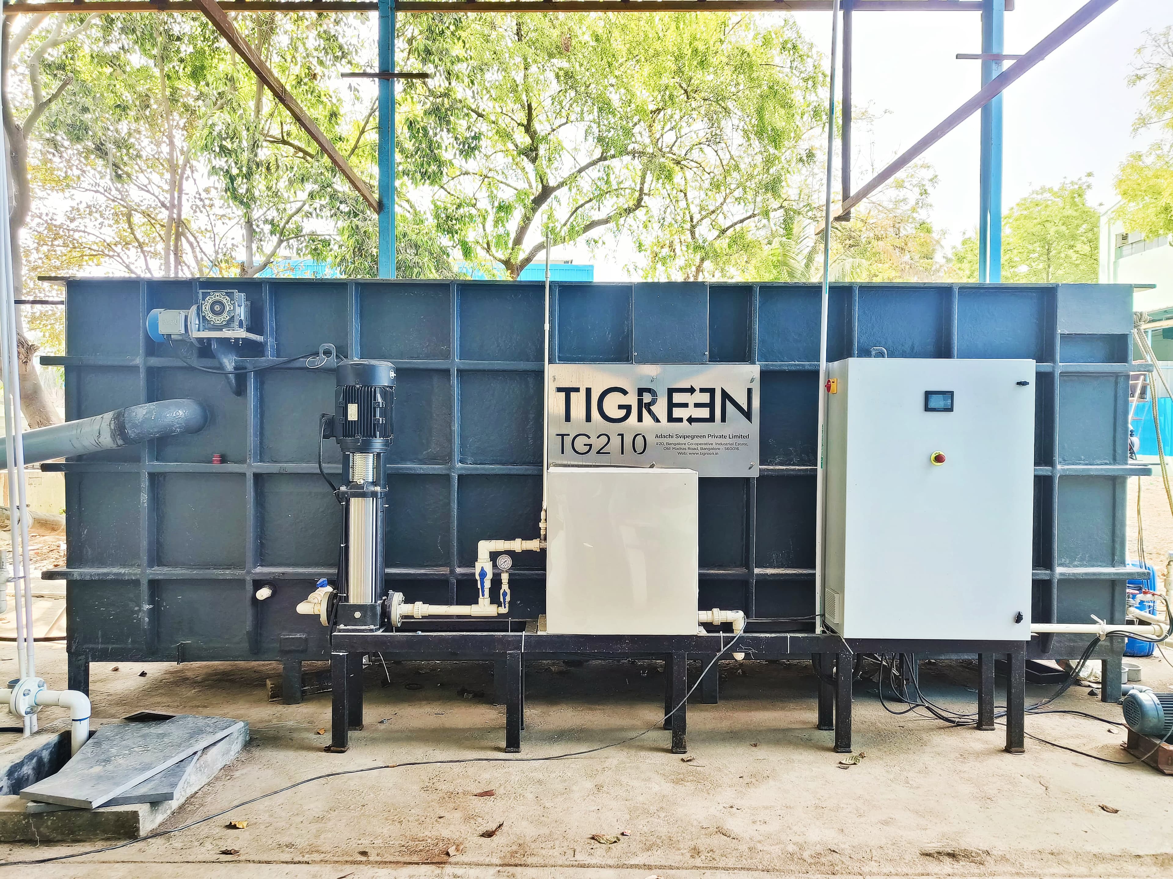 Tigreen TG140 Modular Wastewater Treatment System